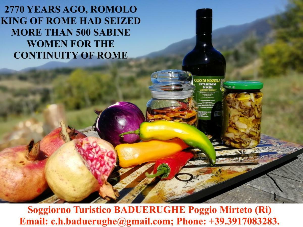 Baduerughe - Valledellago Poggio Mirteto Buitenkant foto